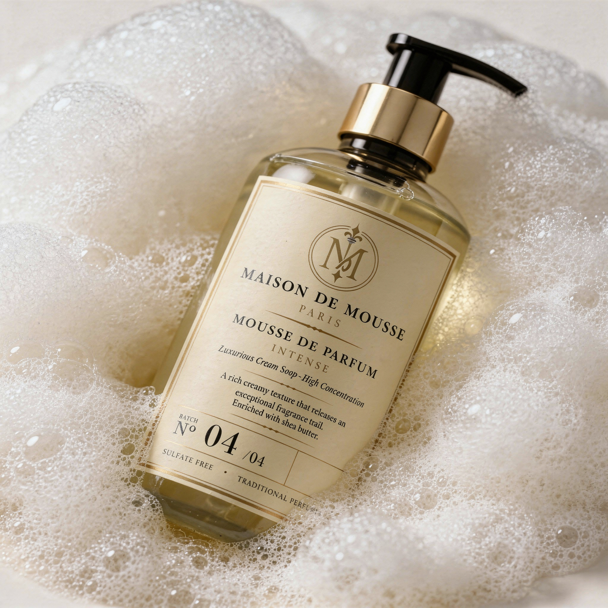 No 4 — Luxury soap lather